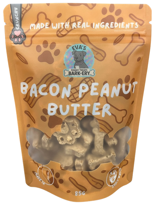 Eva's Doggy Treat Barkery - Bacon Peanut Butter Treats