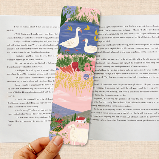 Ollie Rose Co - Countryside Goose Bookmark