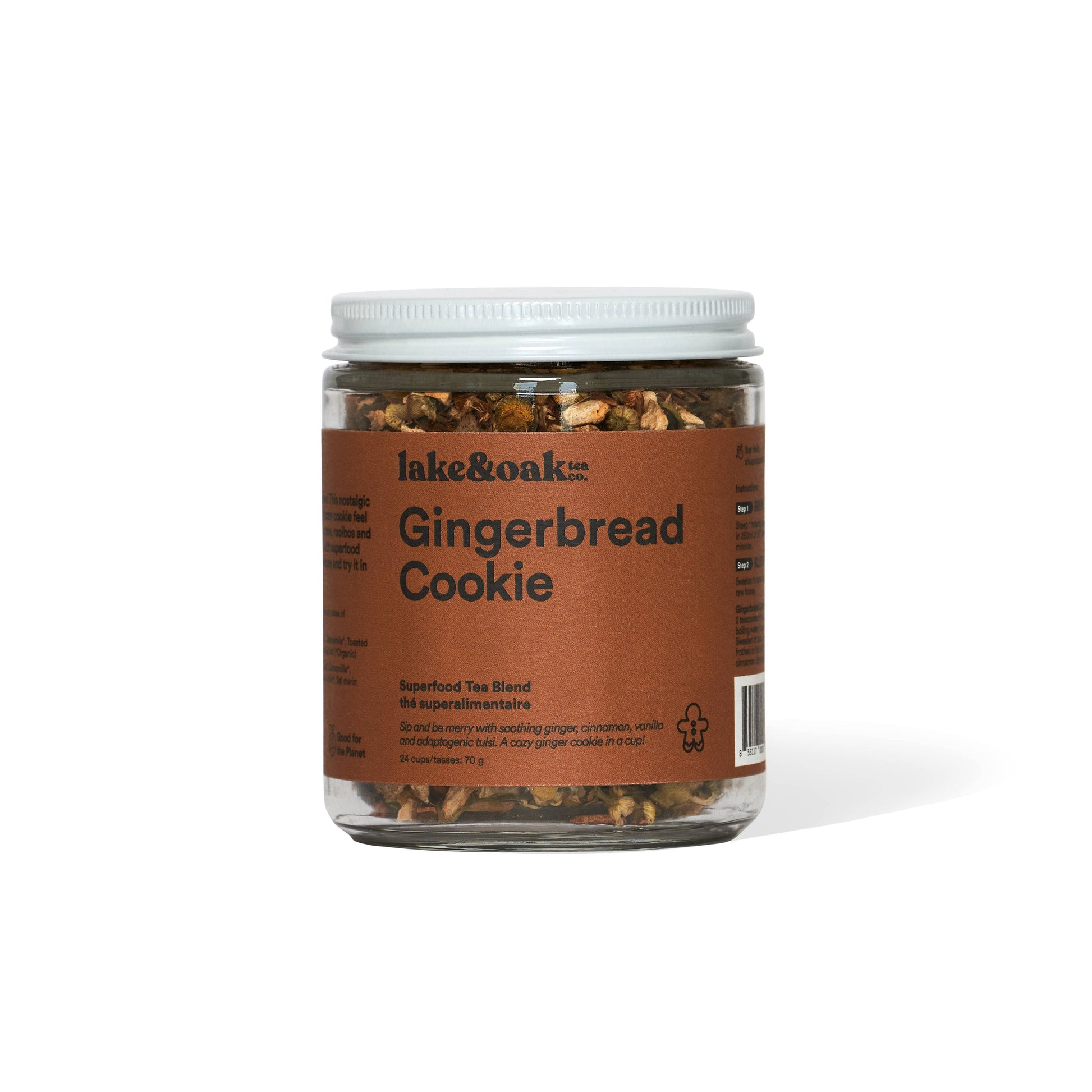 Lake & Oak Tea Co. - Gingerbread Cookie - Agricola Street Books