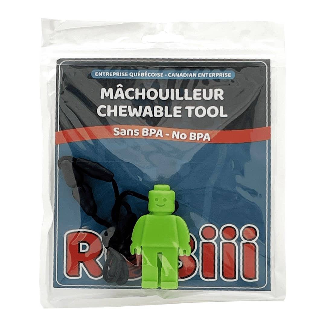 Robiii - Chewable Brick Character Sensory Toy - Chewable toy