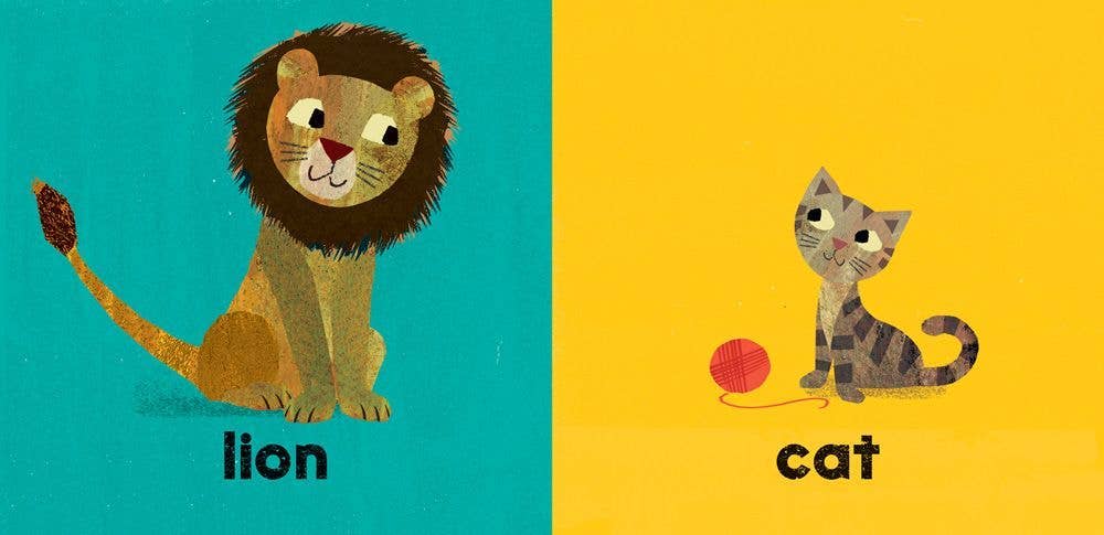 Big and Small: Board Book - Barefoot Books - Agricola Street Books