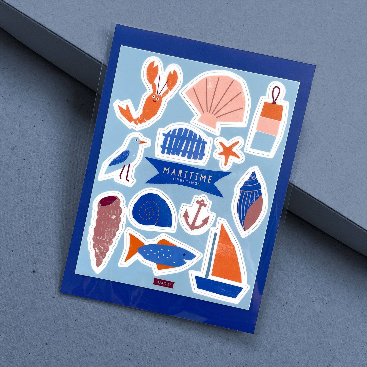 Kautzi Illustrations - Sticker Sheet Maritimes