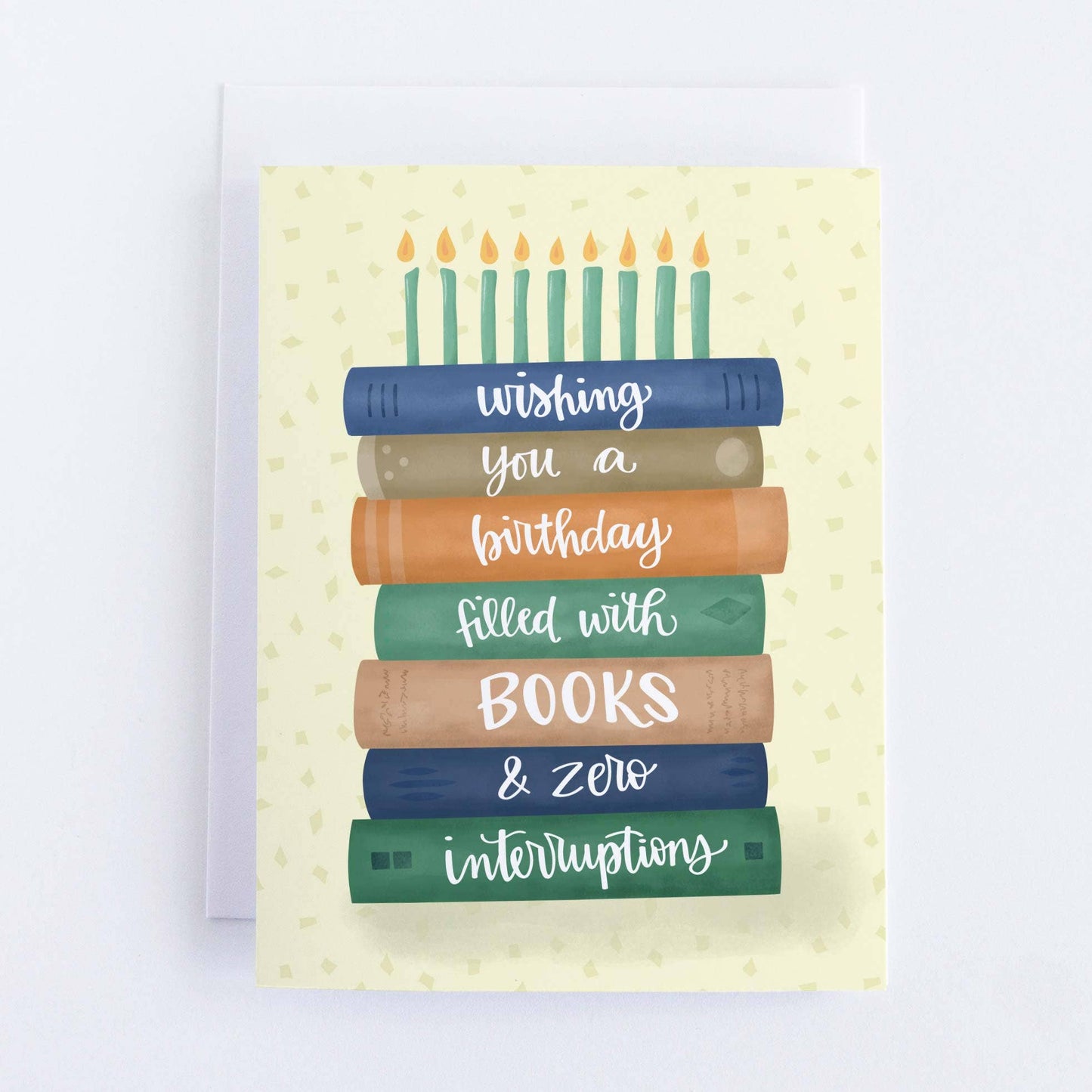 Pedaller Designs - Book Lover Birthday Card - Agricola Street Books