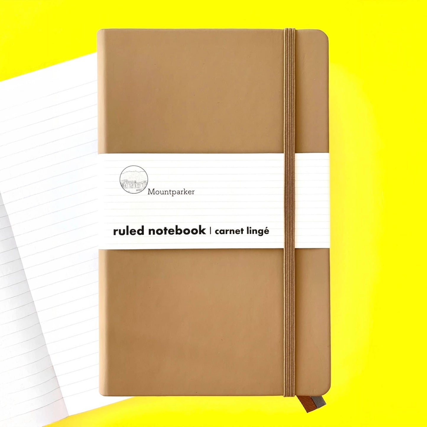Mountparker - Soft-touch Hardcover Lined Notebook
