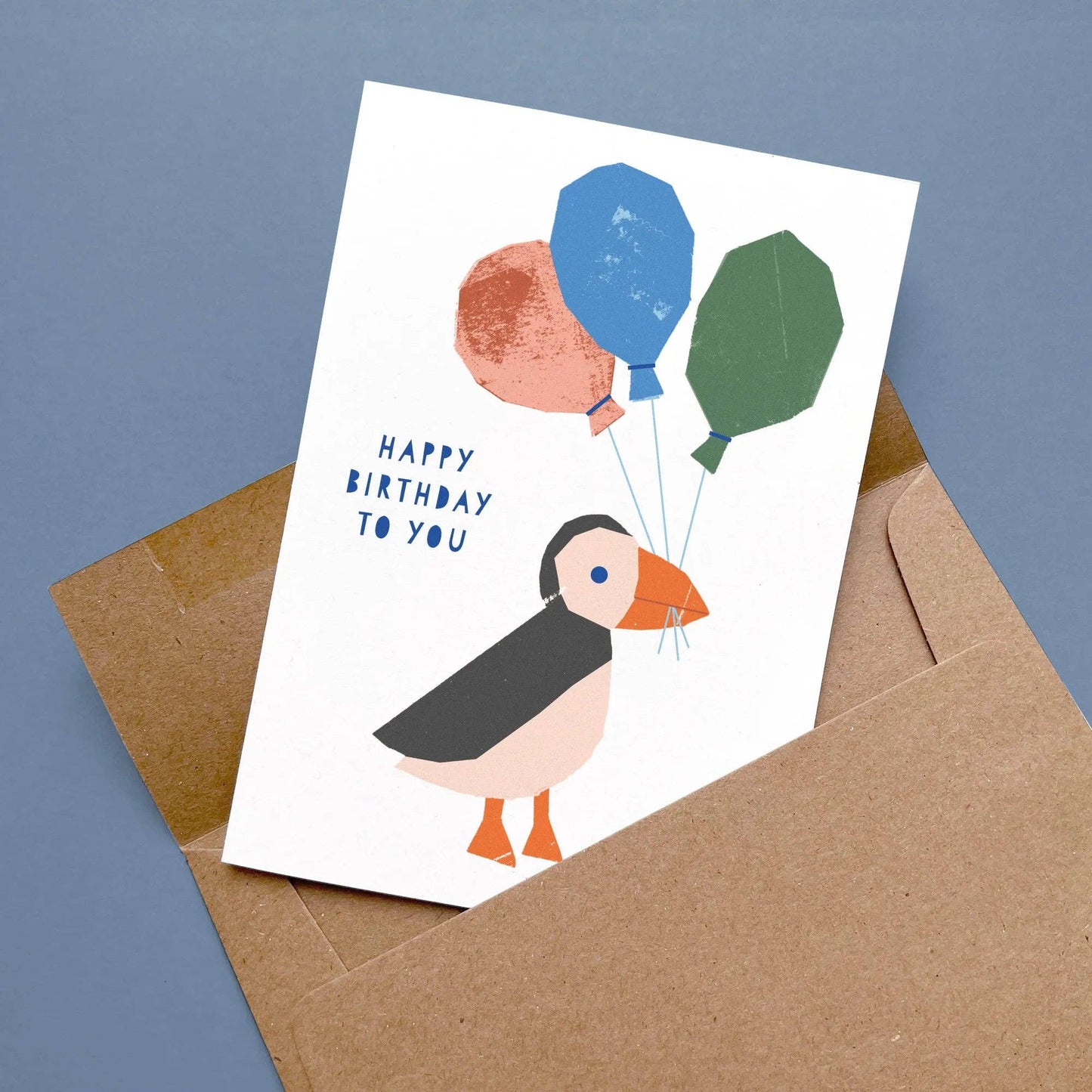 Kautzi Illustrations - Greeting Card Puffin – Wholesale