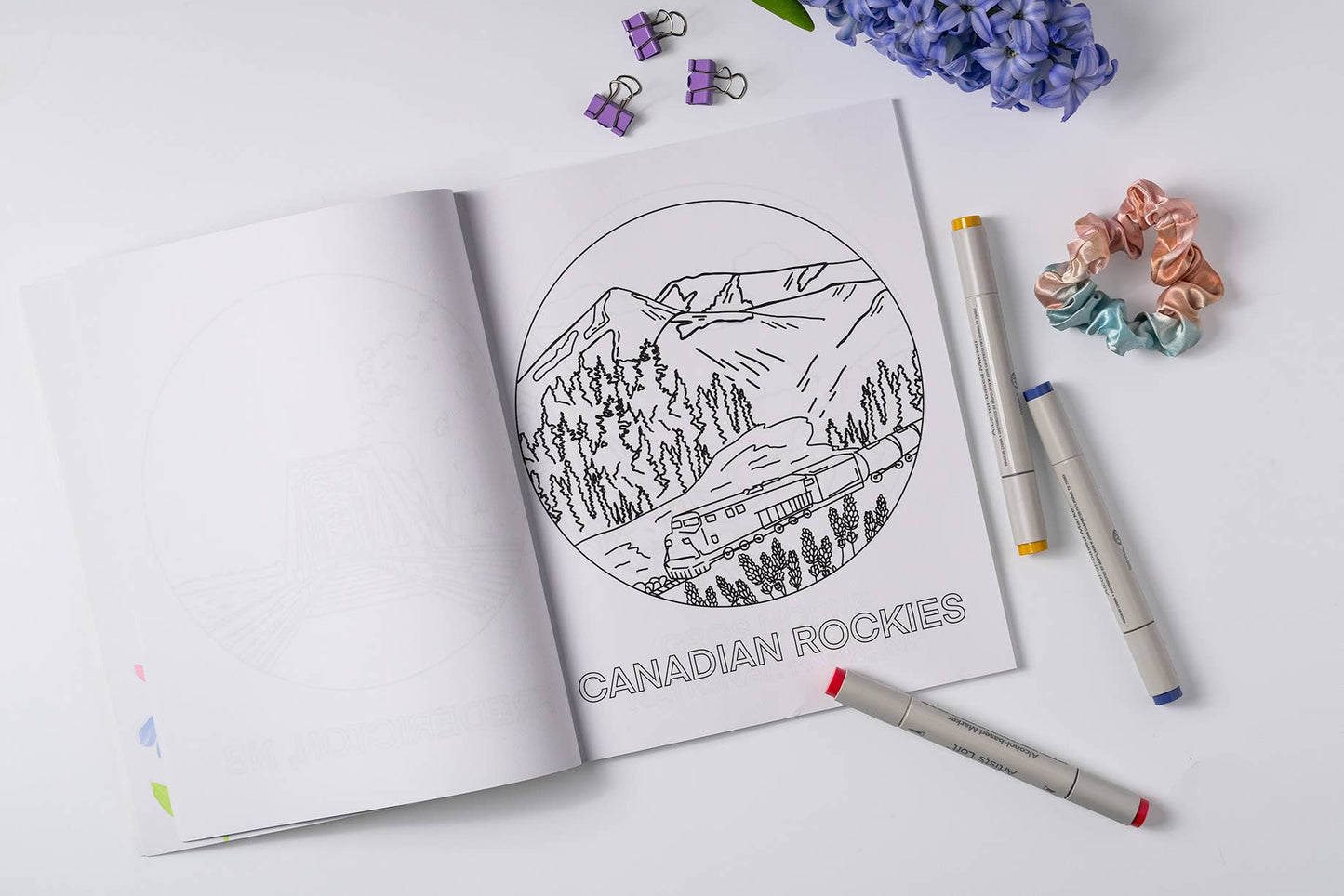 Jaybee Design - Oh Canada Colouring Book