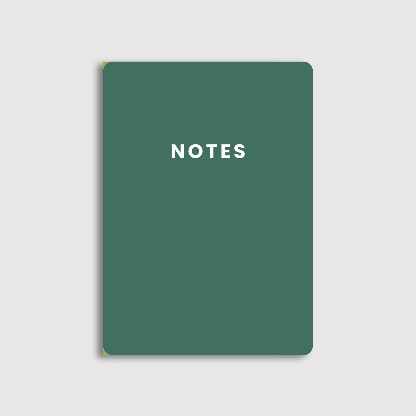 Notebook - Forest Green: Dot Grid