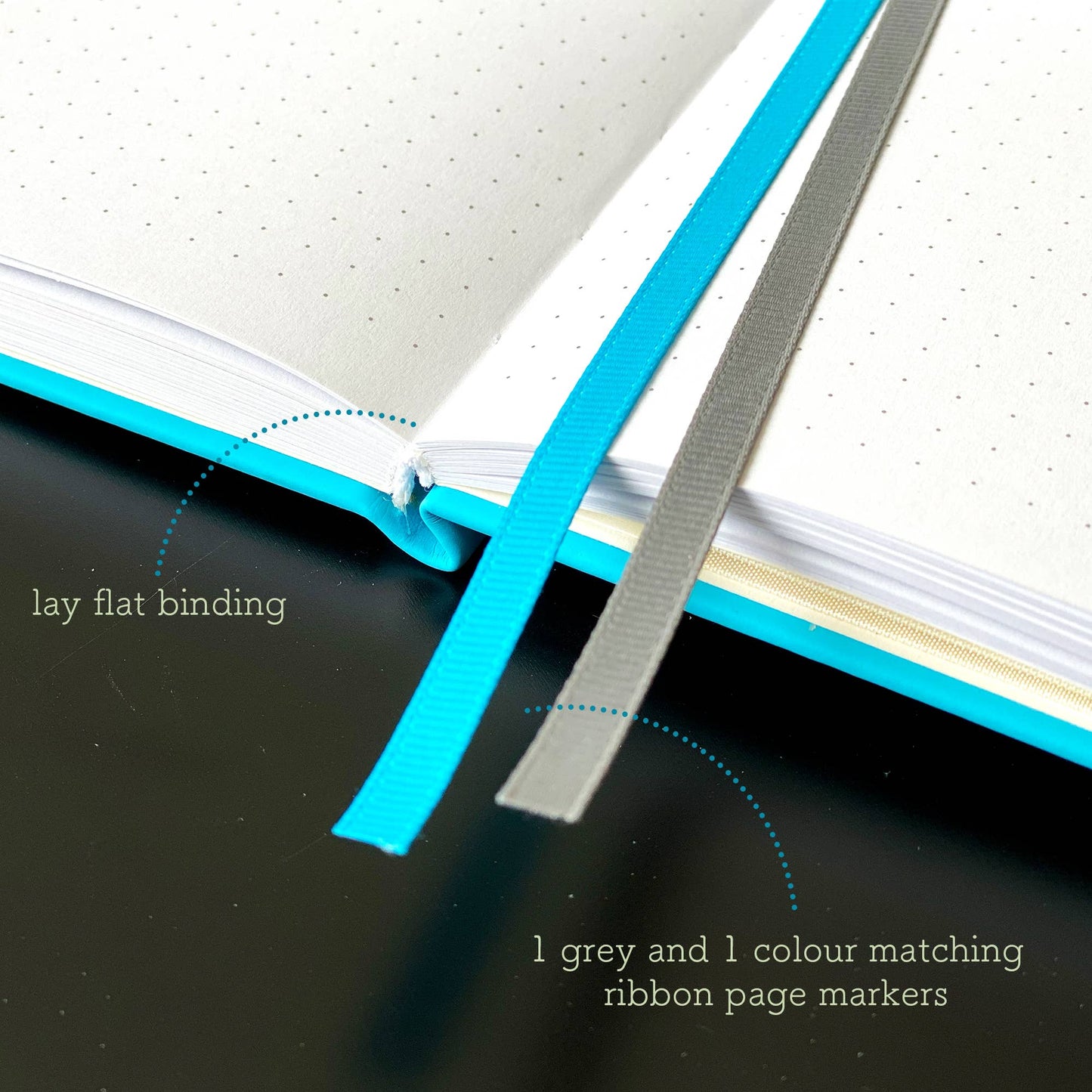 Mountparker - Soft-touch Hardcover Dotted Journal