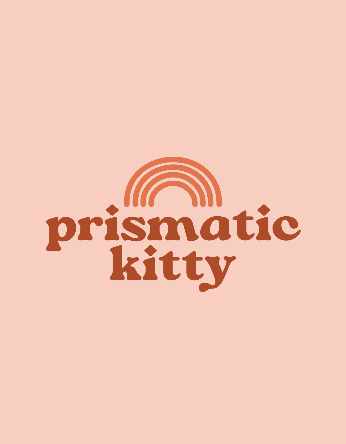 Prismatic Kitty - Dinosaur Suncatcher Sticker - Agricola Street Books