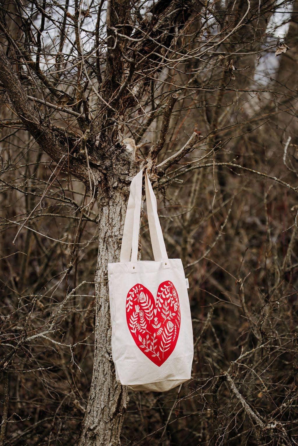 Your Green Kitchen - Red Heart Tote Bag Adult