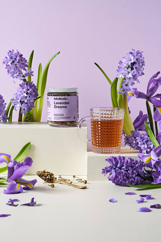 Lake & Oak Tea Co. - Lavender Dreams - Superfood Tea Blend