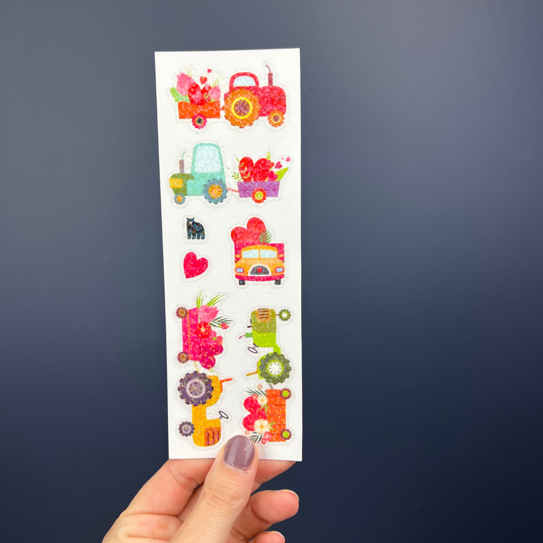 Four Bears Sticker Club - Love Tractors