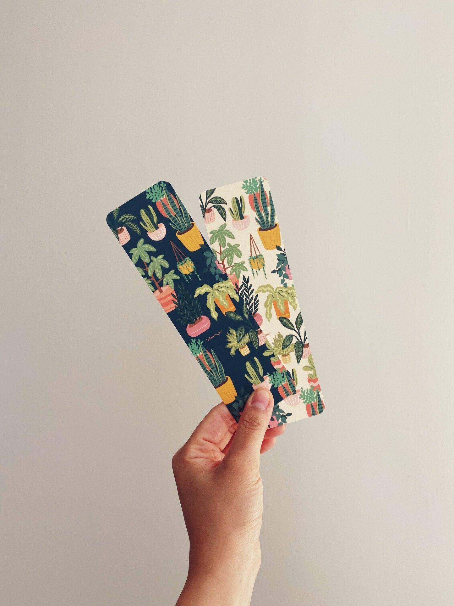 Selah Paper - Houseplants Bookmark