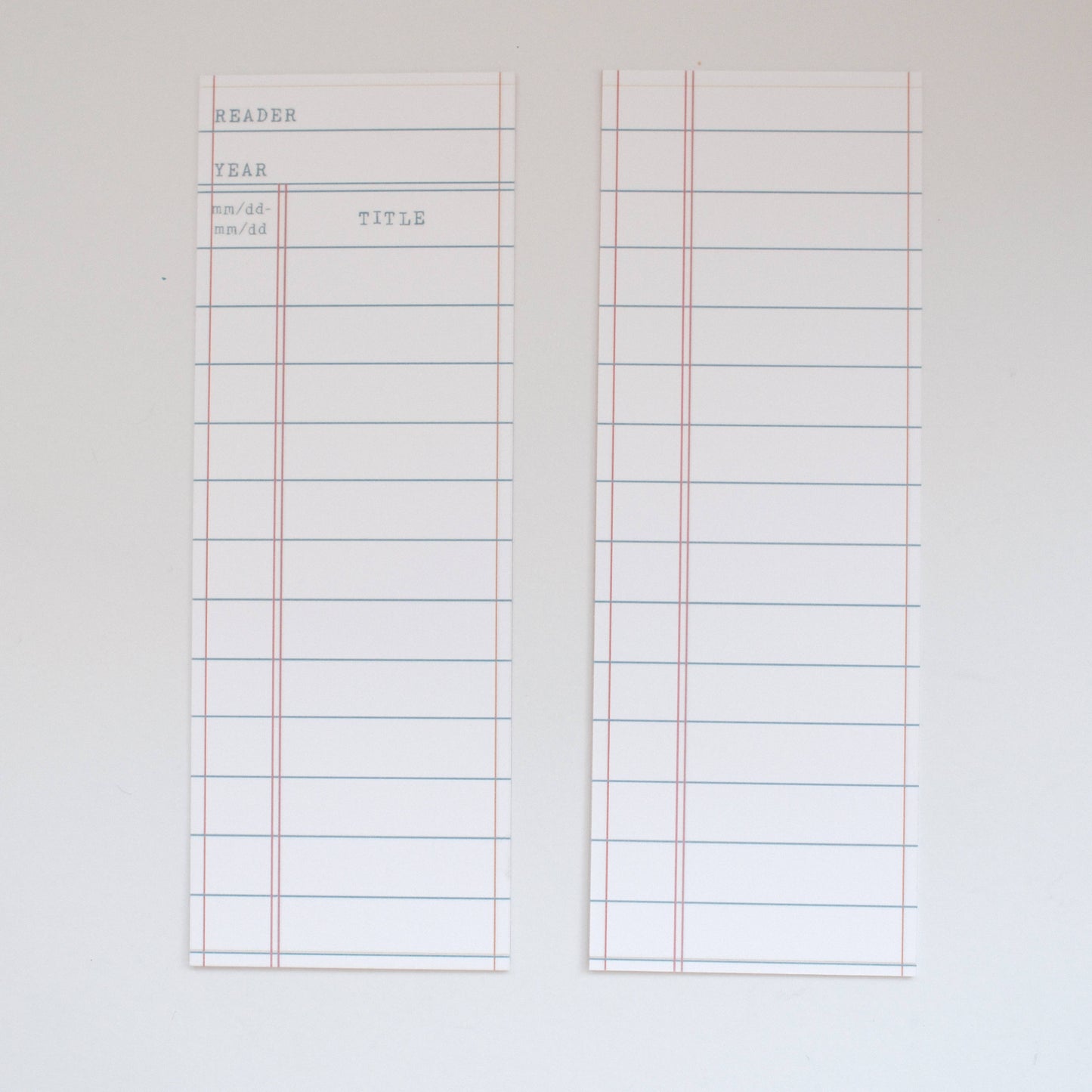 Desk of Sandra - Reading Log Bookmark