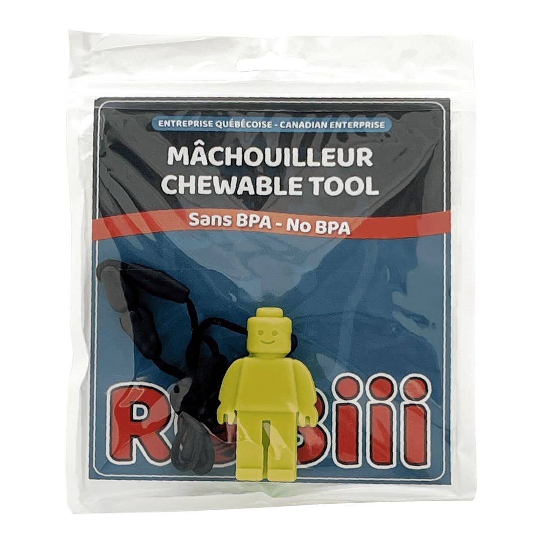 Robiii - Chewable Brick Character Sensory Toy - Chewable toy
