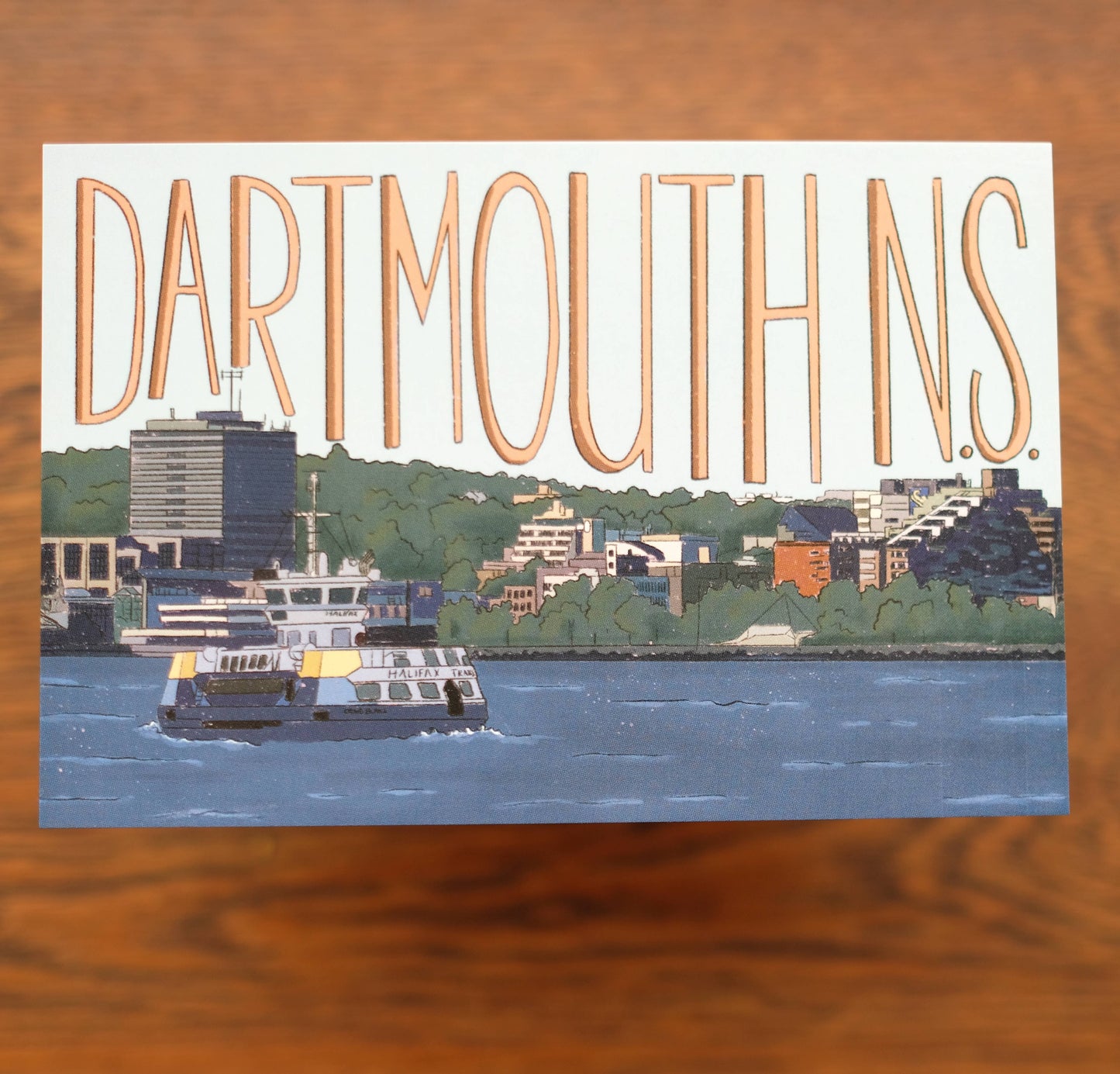 Bayside by Sam - Dartmouth, Nova Scotia Postcard 4" x 6" 