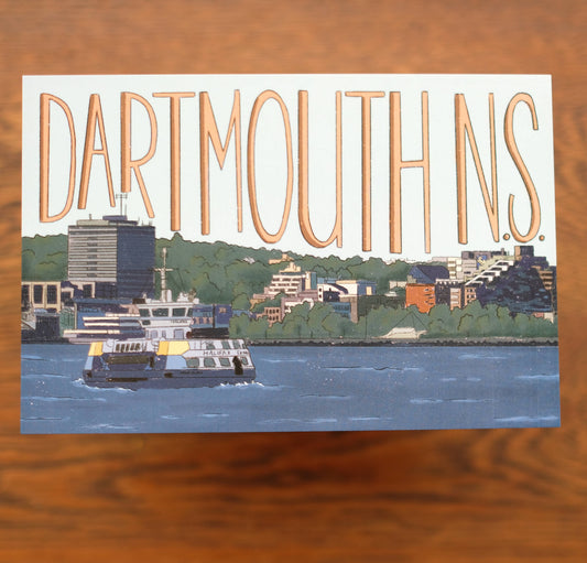 Bayside by Sam - Dartmouth, Nova Scotia Postcard 4" x 6" 