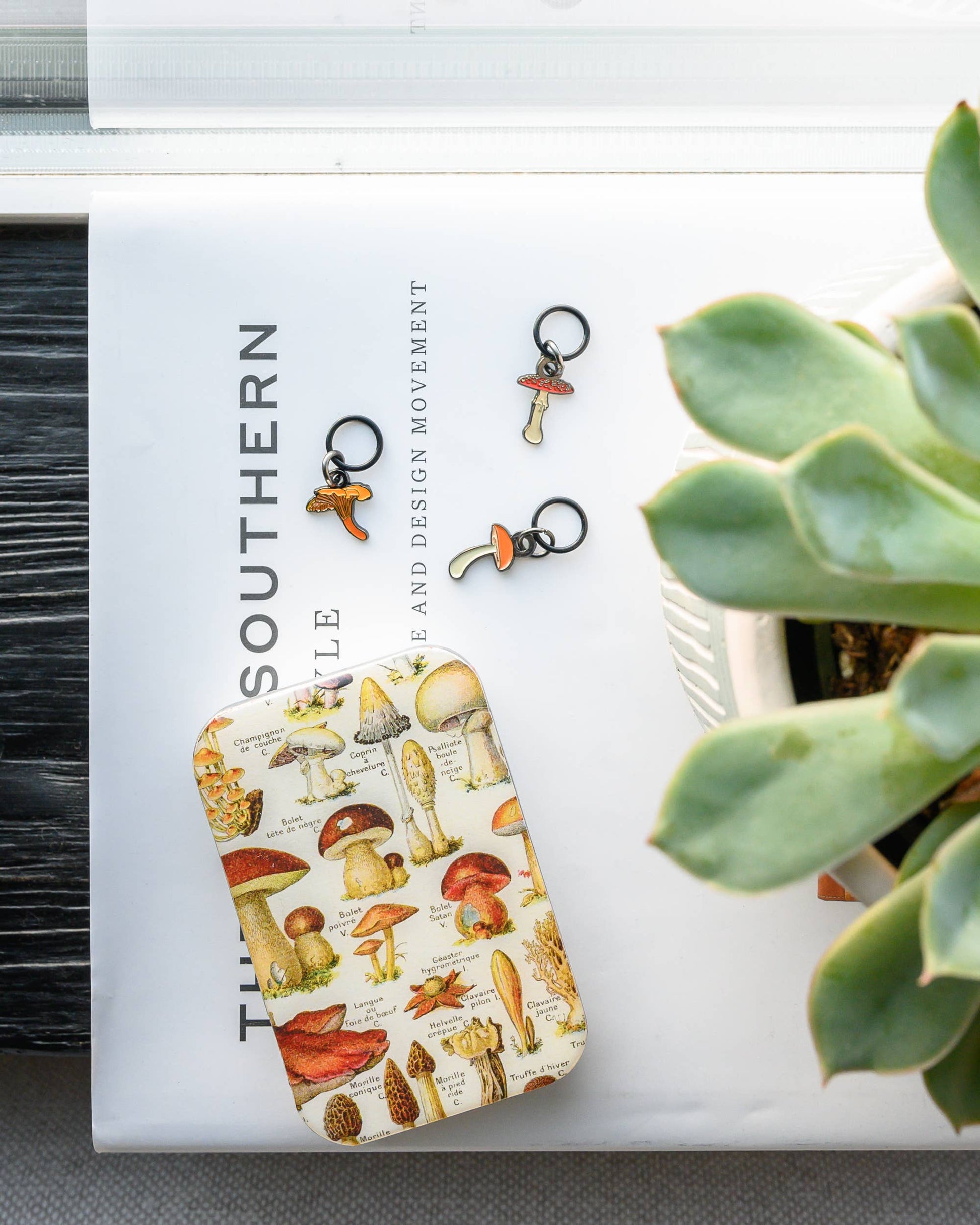 Firefly Notes - Mushroom Storage Tin - Agricola Street Books