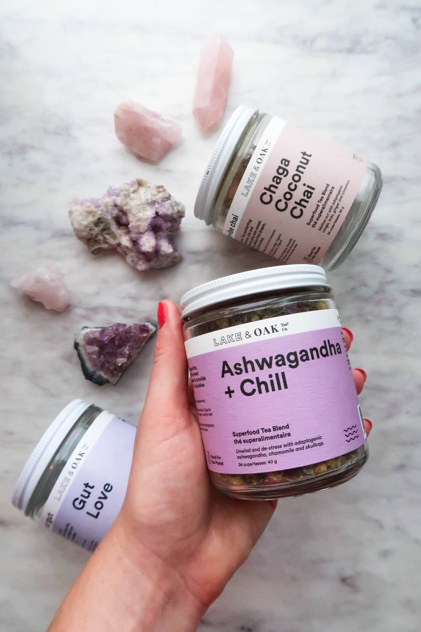 Lake & Oak Tea Co. - Ashwagandha + Chill - Agricola Street Books