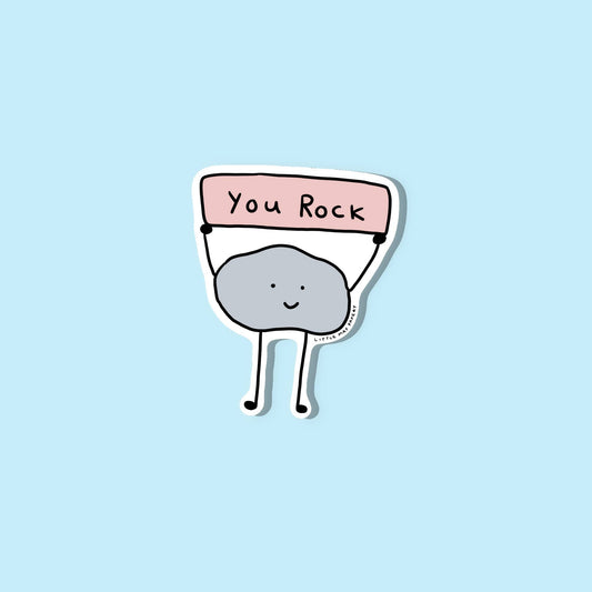 Little May Papery - You Rock Vinyl Sticker