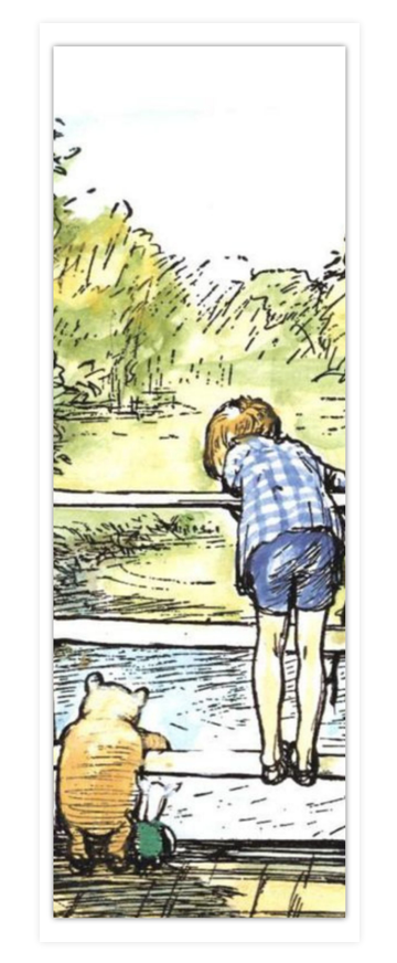 NovelTea Bookstore & Gifts - Christopher and Winnie Bookmark - Agricola Street Books