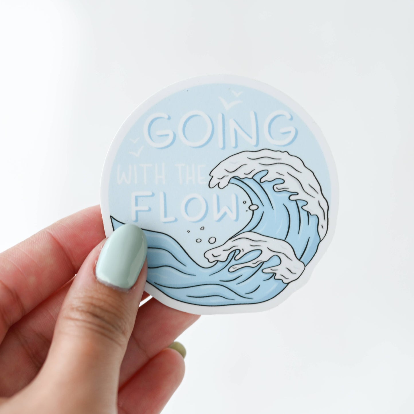 Simple Whimsy - Going With The Flow Sticker