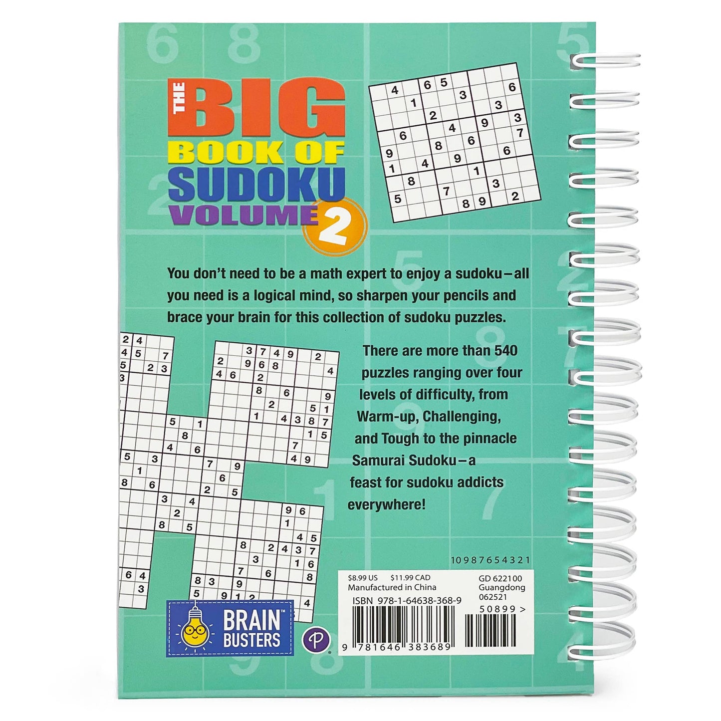 The Big Book of Sudoku Turquoise