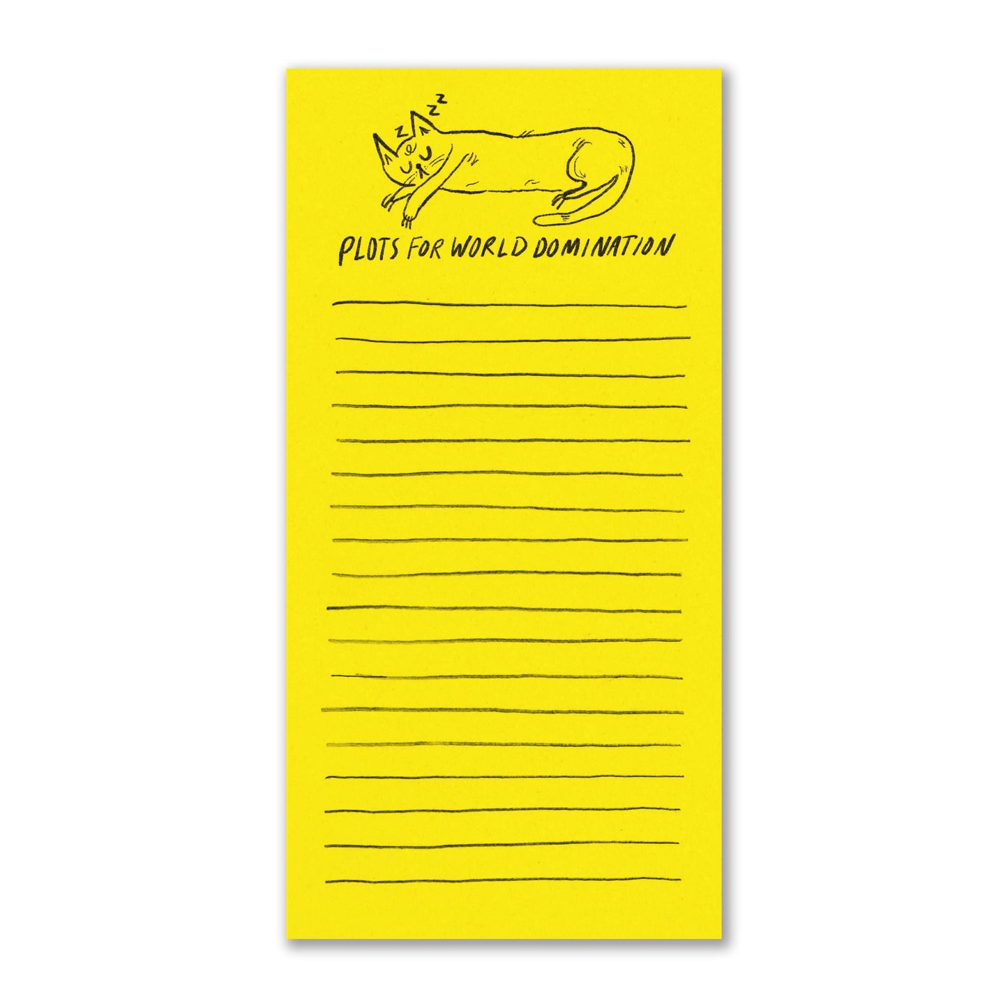 Badger & Burke - World Domination Notepad