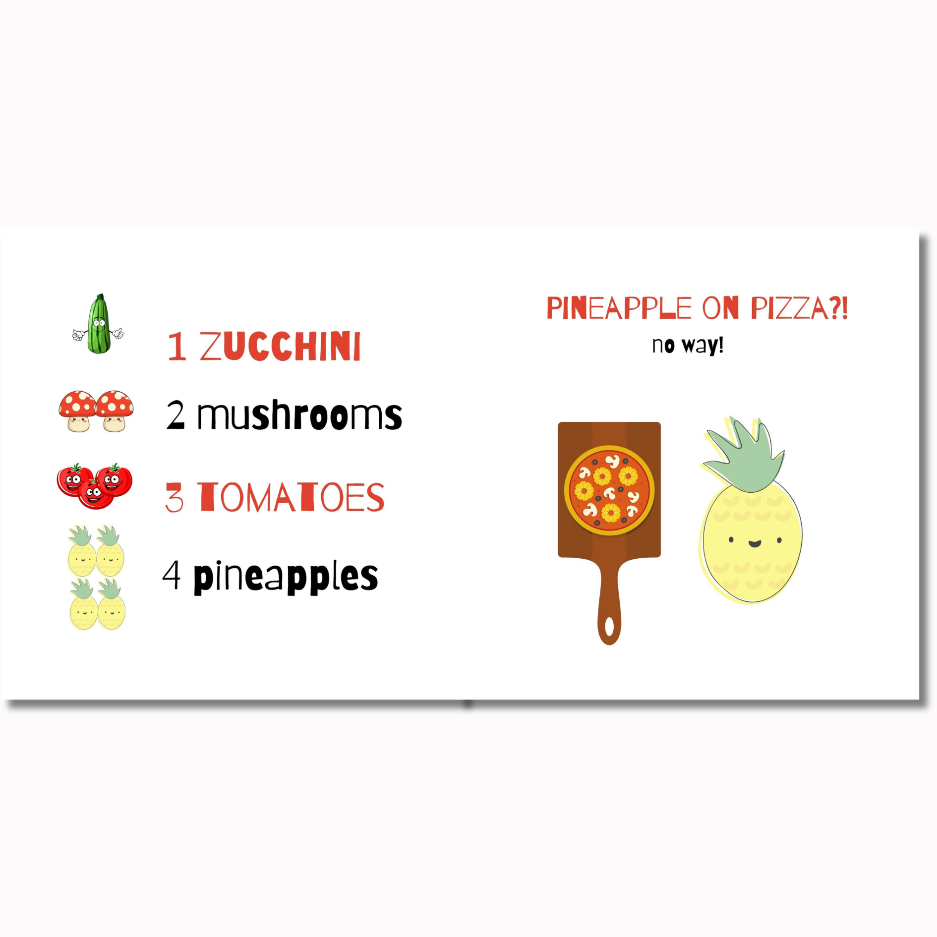 Doodle Paw Press - Hello Pizza! A Board Book For Little Foodies - Agricola Street Books