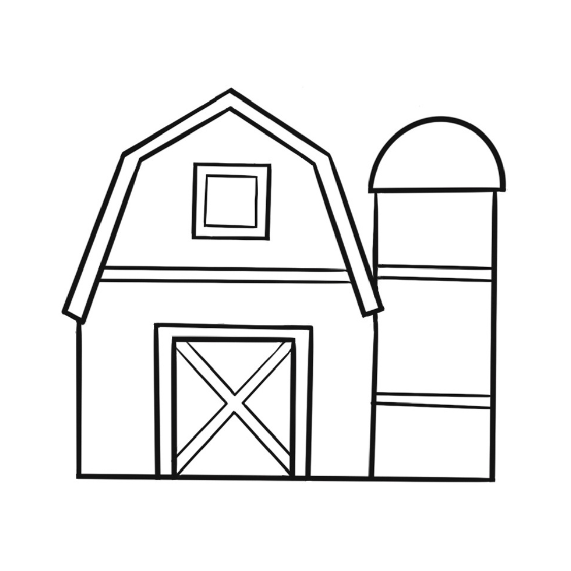 The Tiny Book Co. ™ - Farm Life Tiny Coloring Book
