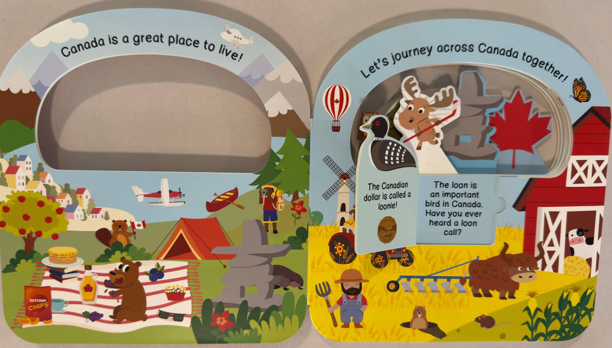 Taffy Tales Inc. - Oh, Canada! Look and Find Lift-the-Flap