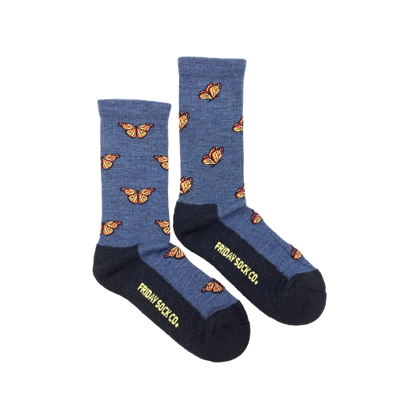 Friday Sock Co. - Women's Butterfly Merino Wool Socks