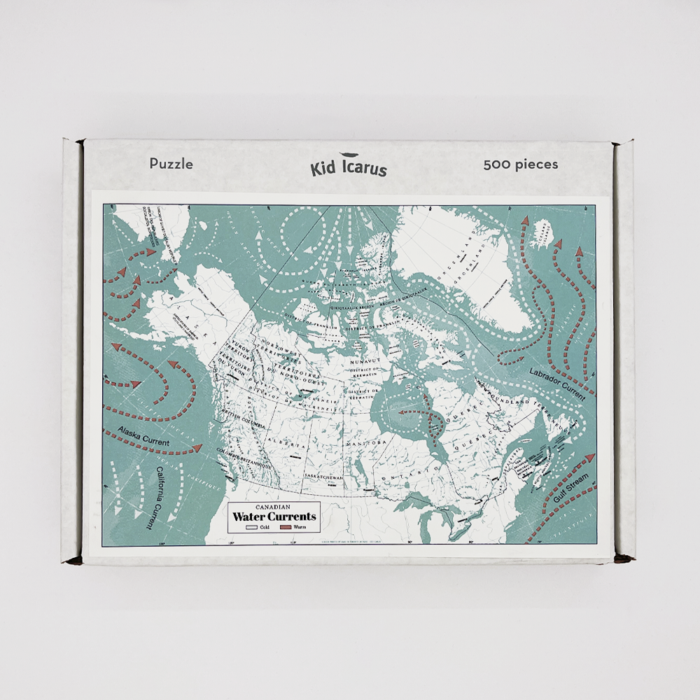 Kid Icarus - Kid Icarus - Puzzle - Canadian Water Currents, 500 Pieces - Agricola Street Books