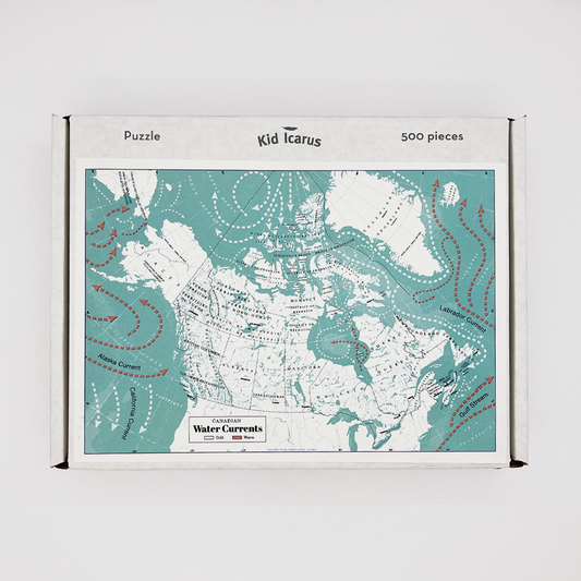 Kid Icarus - Kid Icarus - Puzzle - Canadian Water Currents, 500 Pieces - Agricola Street Books