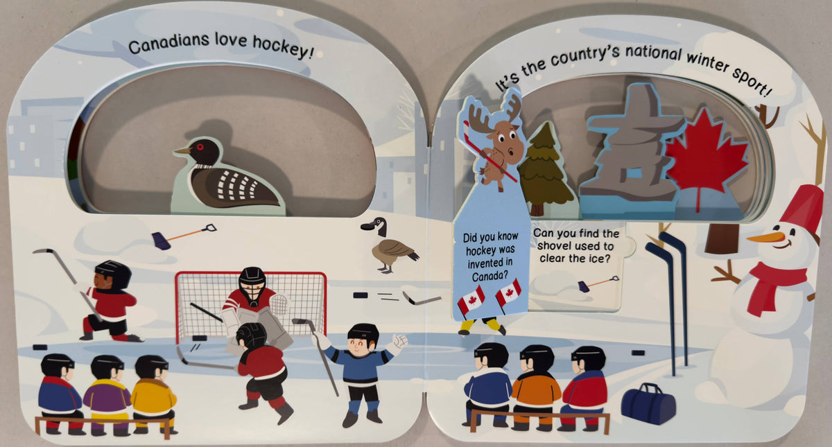 Taffy Tales Inc. - Oh, Canada! Look and Find Lift-the-Flap