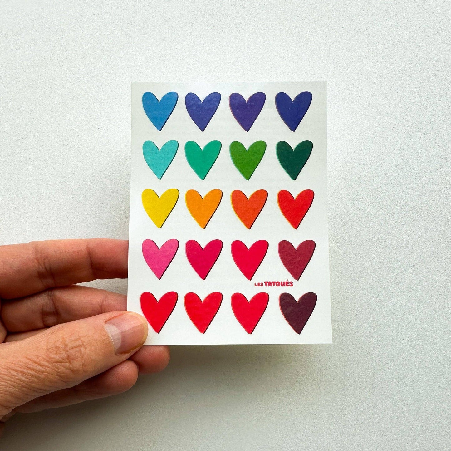 Les Tatoués - Mini Hearts - Temporary Tattoos