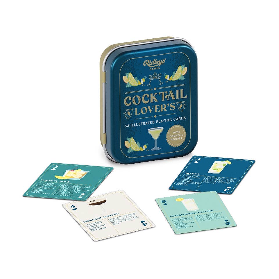 Cocktail Lover's Playing Cards