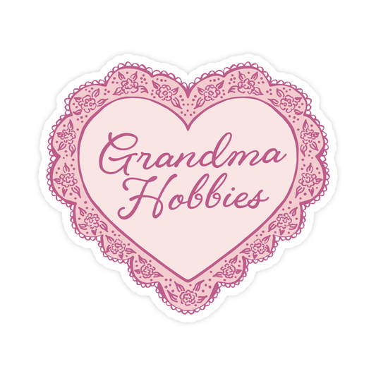 Pretty by Her - Grandma Hobbies Sticker