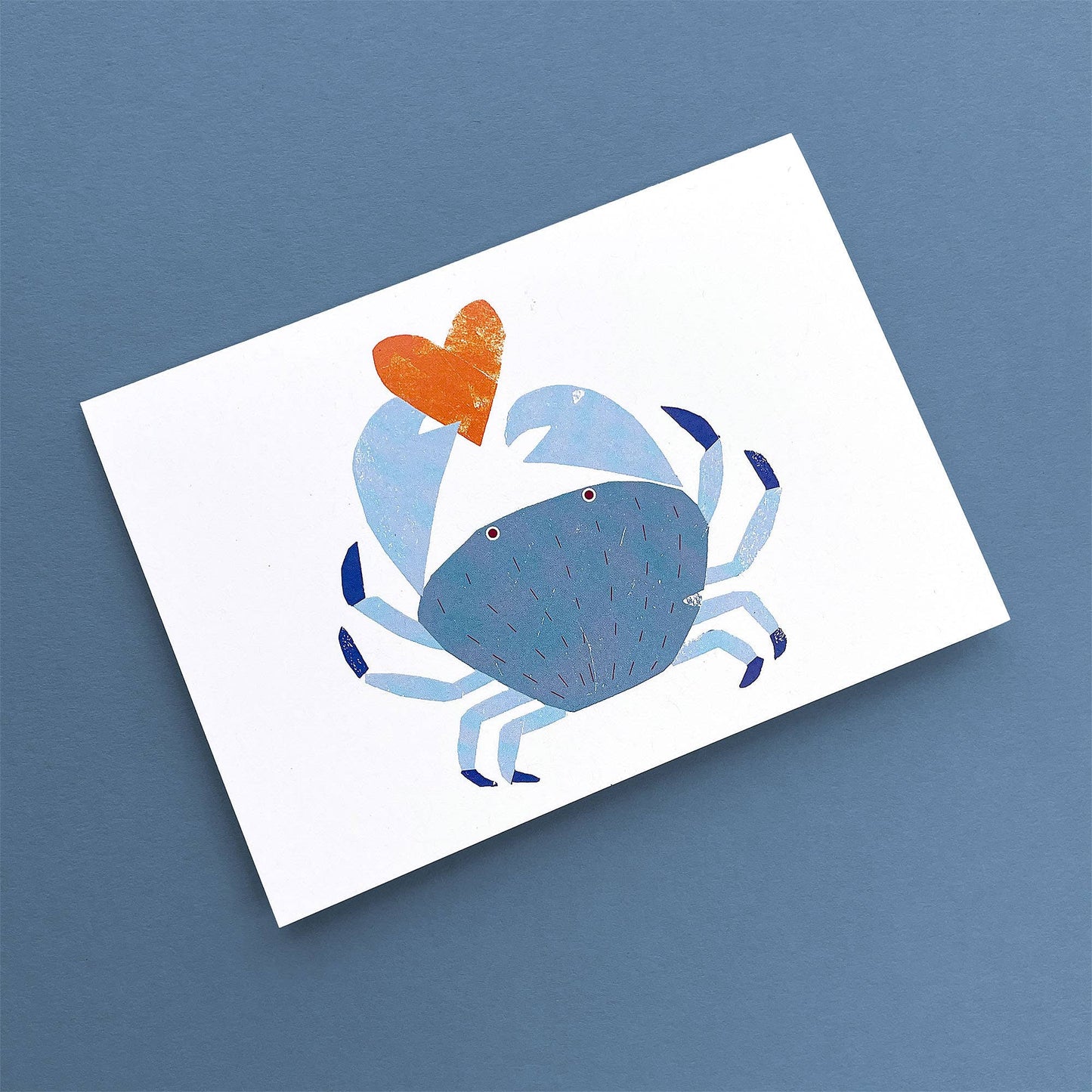 Kautzi Illustrations - Greeting Card Crab - Agricola Street Books