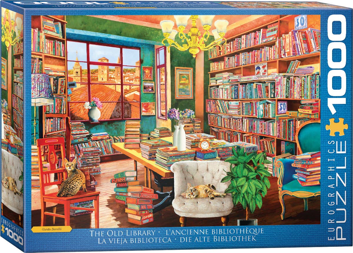 Eurographics Puzzles Canada - The Old Library
