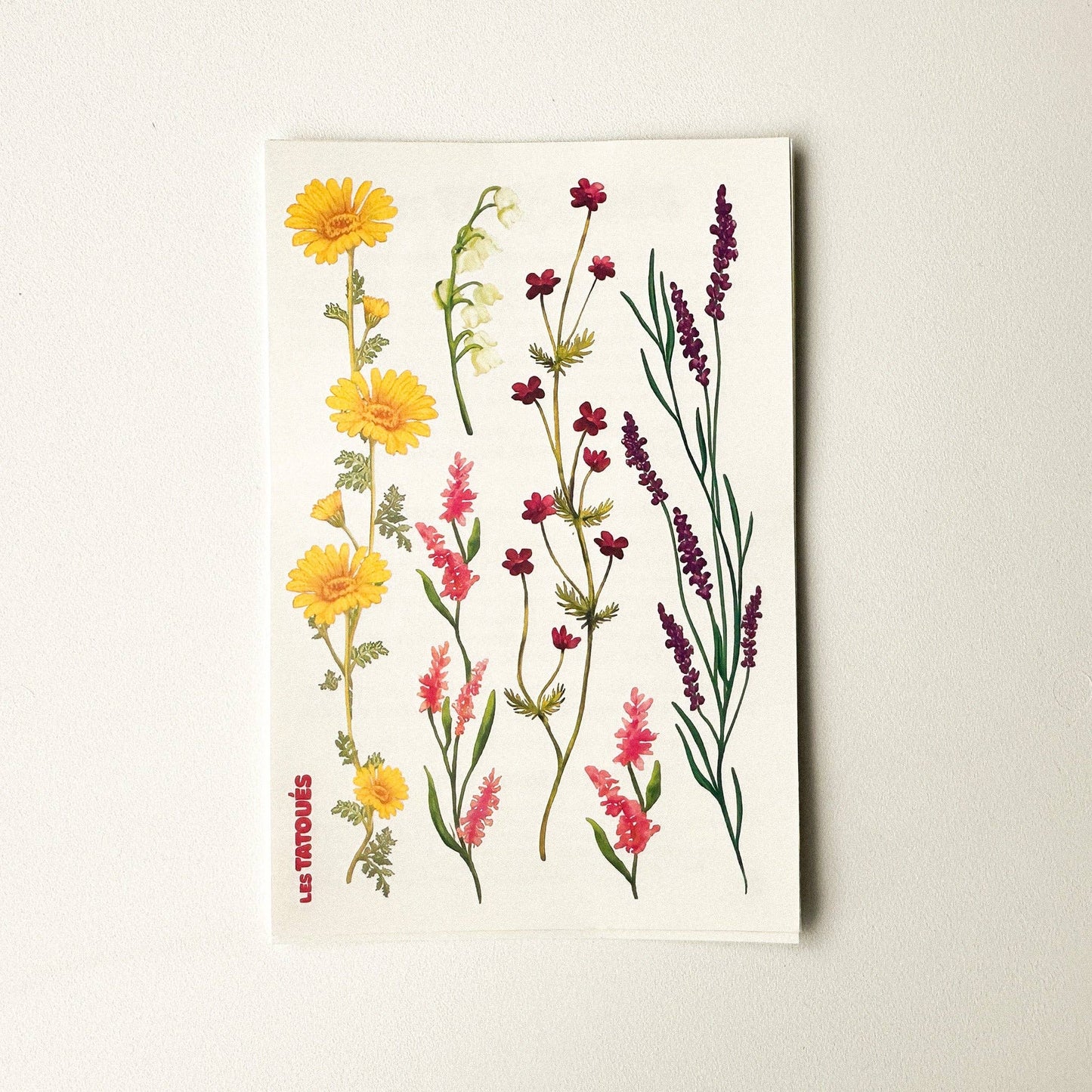 Les Tatoués - Delicate Flowers - Temporary Tattoos