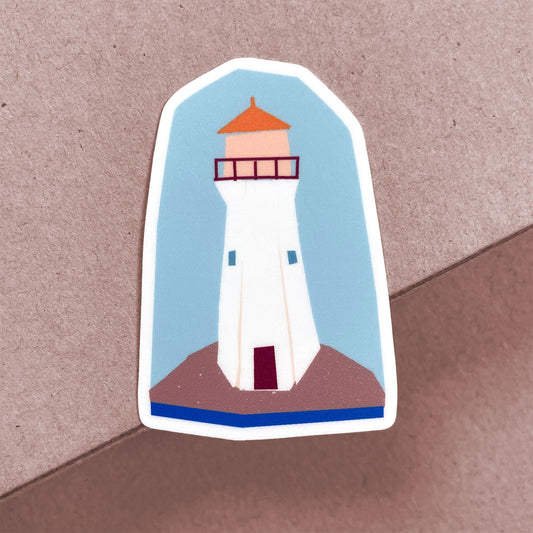 Kautzi Illustrations - Sticker Lighthouse - Agricola Street Books
