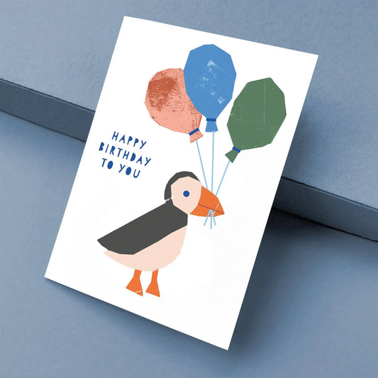 Kautzi Illustrations - Greeting Card Puffin – Wholesale