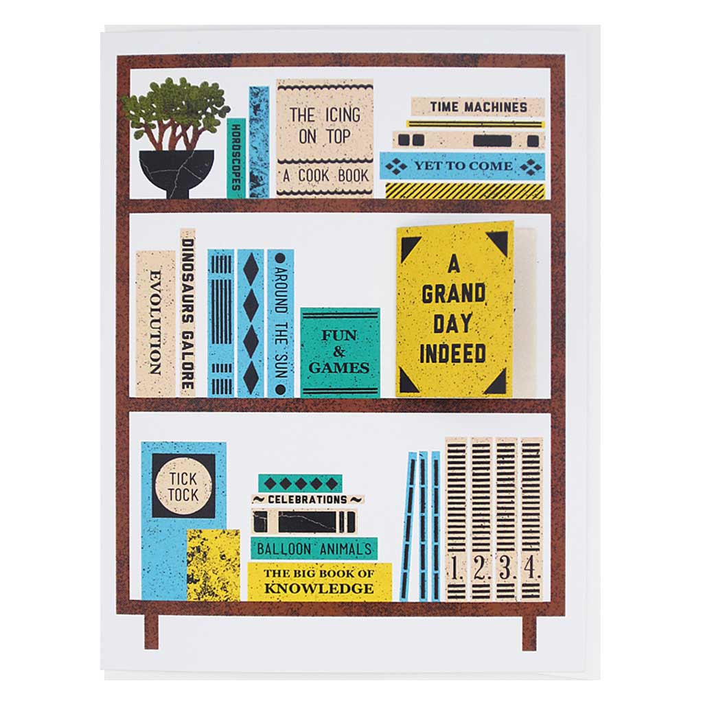 The Regional Assembly of Text - Birthday Book Shelves - Agricola Street Books