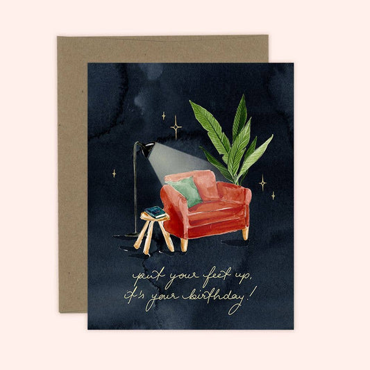 Almeida Illustrations - Carte d'anniversaire Détente