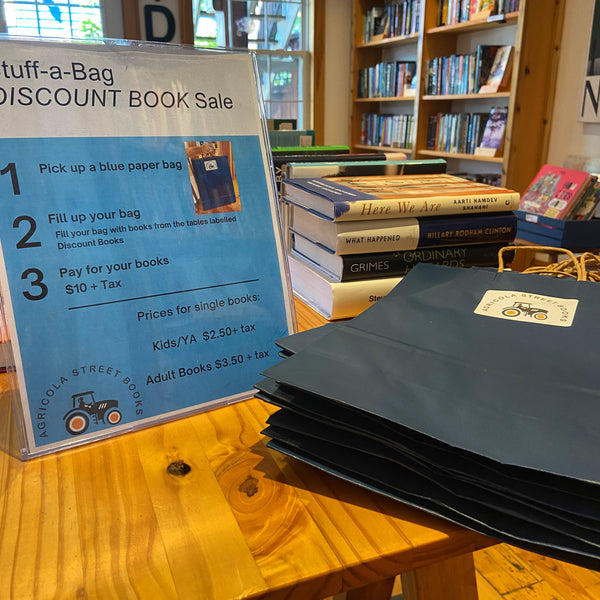 Stuff-a-Bag of Discount Books (our bag)