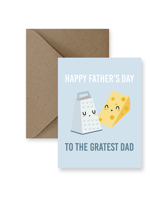 IMPAPER - Happy Father's Day To The Gratest Dad! Father's Day Card - Agricola Street Books