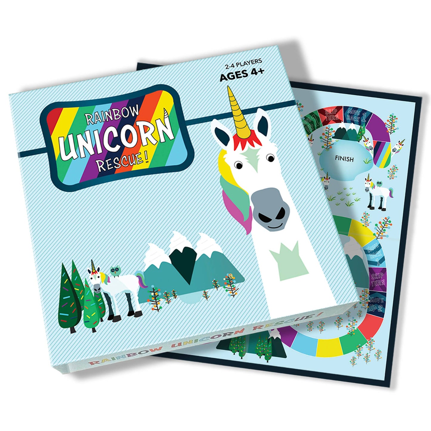 Rainbow Unicorn Rescue Kids' Board Game