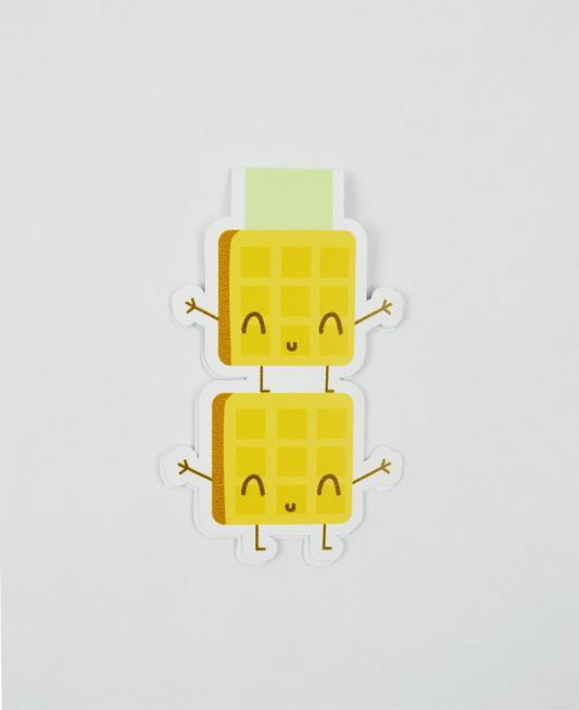 Waffle Magnetic Bookmark