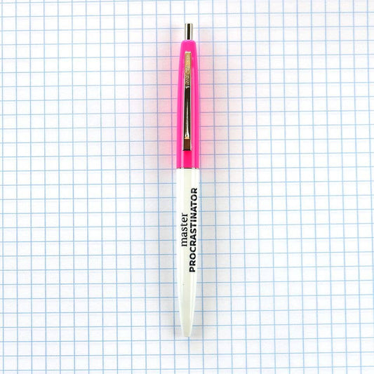 Master Procrastinator Pen